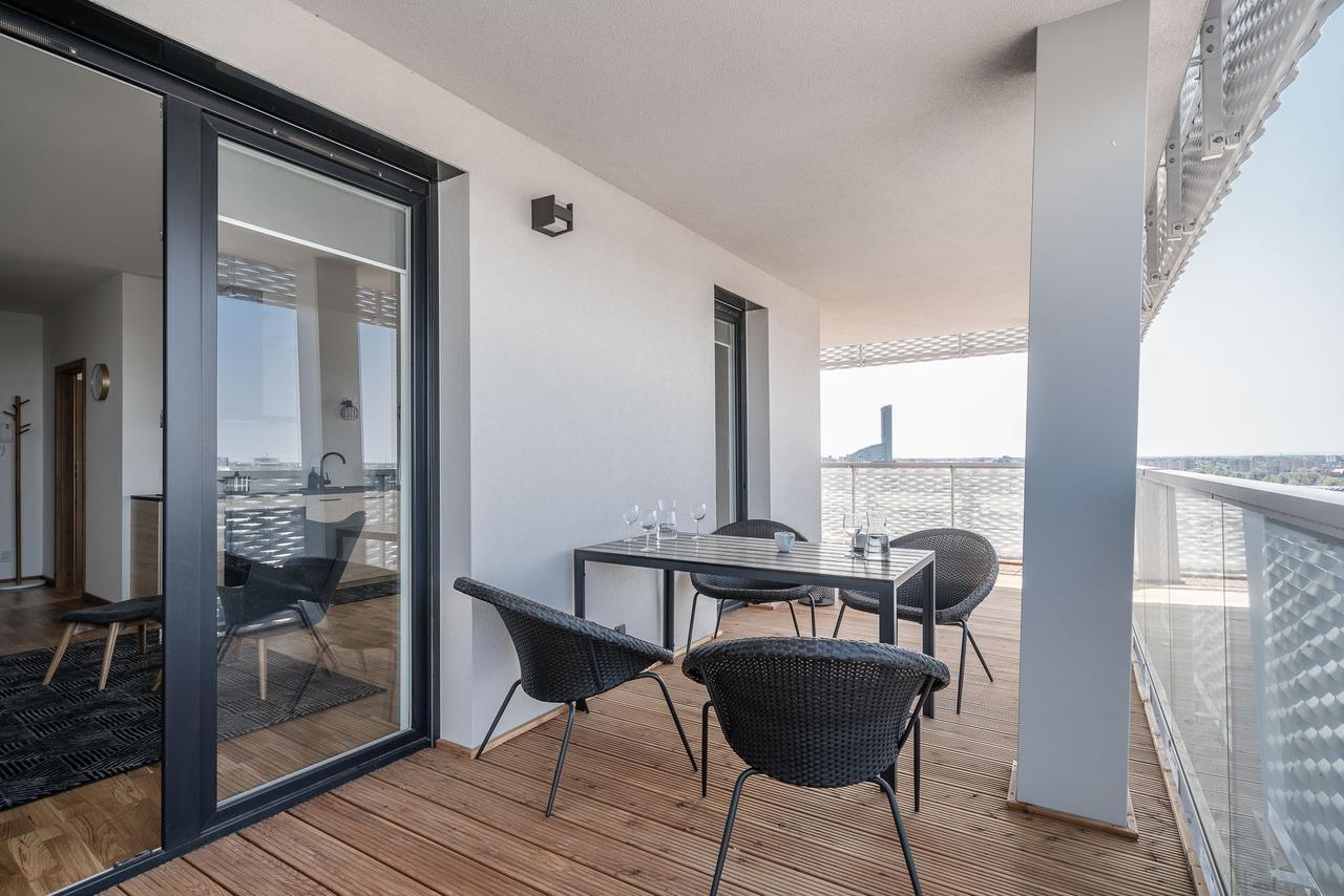 Rentplanet - Apartamenty Atal Tower Wrocław Zewnętrze zdjęcie